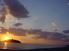 121-Tramonti,Lido Tropical,Diamante,Cosenza,Calabria,Sosta camper,Campeggio,Servizio Spiaggia.